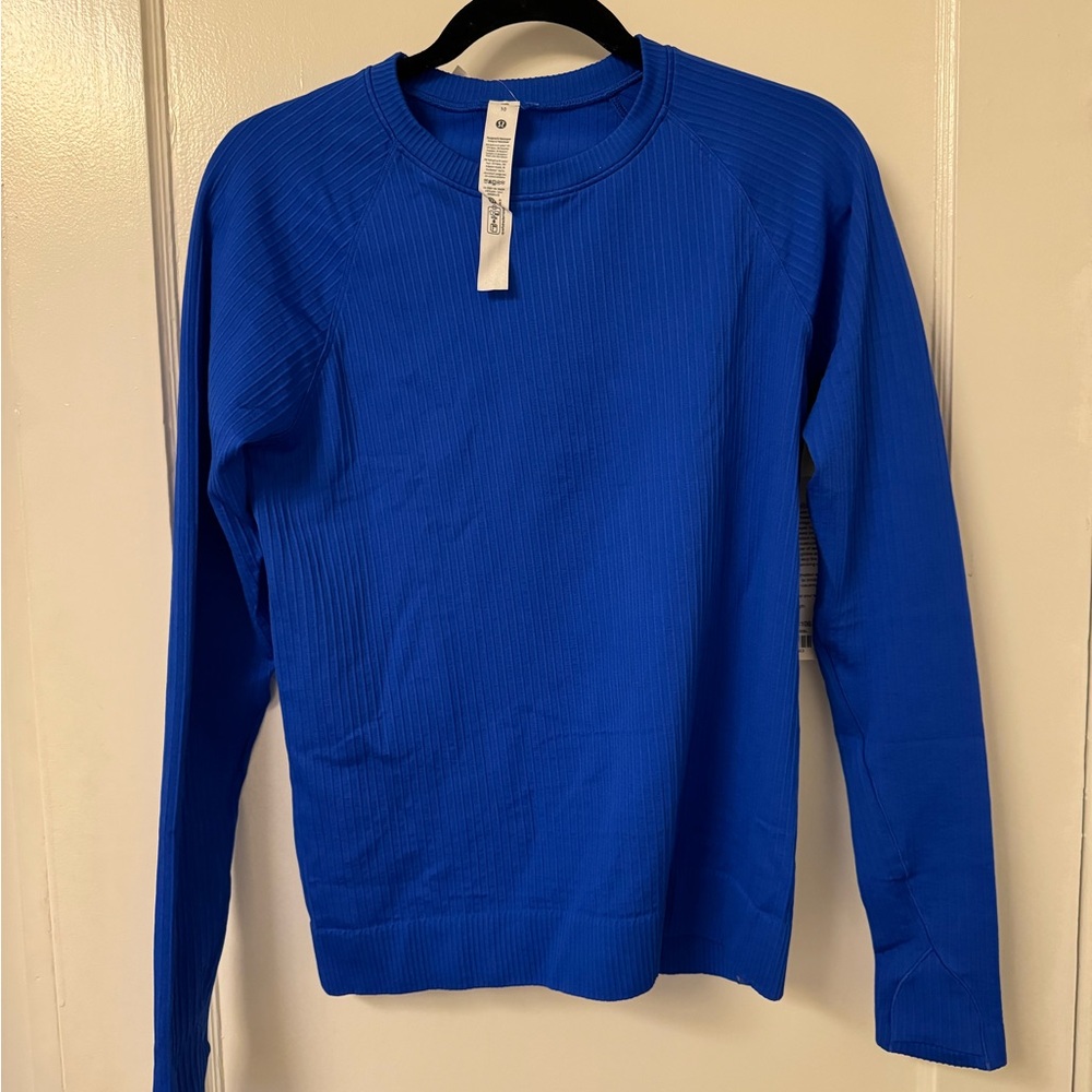 Lululemon Blue long sleeve NWT